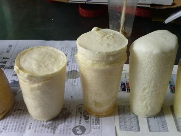 Water soluble polyurethane foaming water stop agent (grouting fluid)
