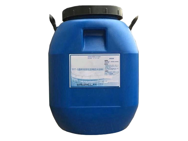 Modified asphalt waterproof coating for roads and bridges