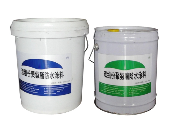 Two component polyurethane waterproof coating