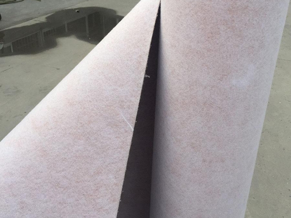 Root puncture resistant metal tire polymer waterproof roll material