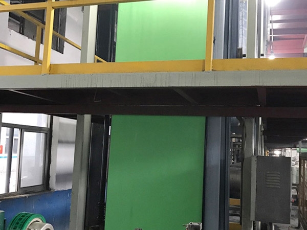 Quick reaction adhesive cross membrane self-adhesive waterproofing membrane