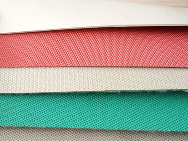 Colored wide width polyvinyl chloride (PVC) waterproof